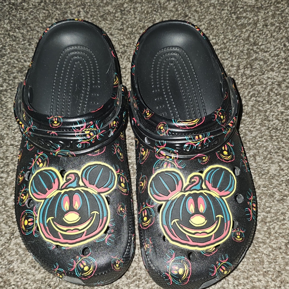 Mickey Mouse Kids Clogs - Black